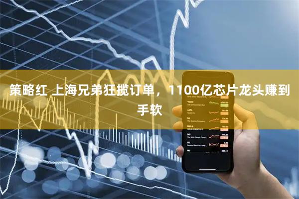 策略红 上海兄弟狂揽订单，1100亿芯片龙头赚到手软